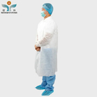 25 50gsm Disposable Lab Coat In Blue Or Customized For Laboratory